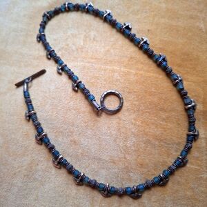 19" whale tail necklace